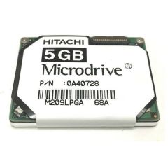 0A40728 Hitachi Microdrive 3K8 6GB 3600RPM ATA-33 128KB Cache 1-inch Hard Drive
