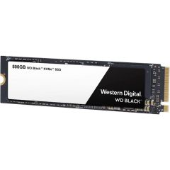 WDS500G2X0C Western Digital Black M.2 2280 500GB PCI-Express 3 x4 3D NAND NVMe Solid State Drive
