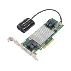 ASR-81605Z Adaptec 81605Z 12Gbps X8 PCI Express 3.0 16 internal Ports SAS / SATA RAID Expander Controller Card