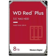 WD80EFZZ Western Digital WD RED Plus 8TB 5400RPM SATA 6Gb/s 128MB Cache 3.5-inch Nas Hard Drive