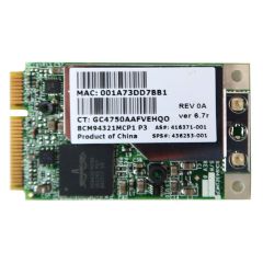 436253-001 HP Mini PCI-Express 54G WIFI 802.11a/b/g High-Speed Embedded Wireless LAN (WLAN) Network Adapter with Bluetooth