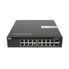 463-5910 Dell Networking X1018P 16-Ports Layer 2+ Managed Rack-mountable Network Switch