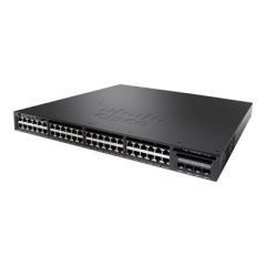 WS-C3650-48PS-E Cisco Catalyst 3650-48PS-S 48-Ports 4 x 1G SFP PoE+ Rack-mountable 1U Network Switch