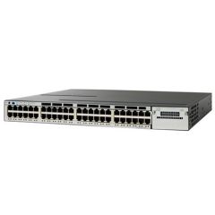 WS-C3850-48T-E Cisco Catalyst 3850-48T-E 48-Ports Layer 3 Managed Rack-mountable 1U Network Switch
