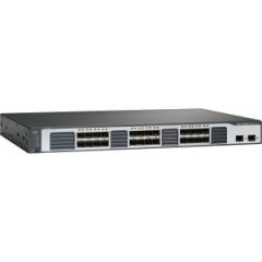 WS-C3750V2-24FS-S Cisco Catalyst 3750V2-24FS-S 24-Ports 2 SFP Layer 3 Managed Rack-mountable Network Switch