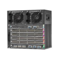 WS-C4506E-S7L+96V+ Cisco Catalyst 4506E-S7L+96+ 96-Ports 2 x SFP PoE+ Managed Rack-mountable 1U Switch Chassis