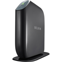 F7D7302 Belkin Share N300 300Mbps 802.11 B/g/n Wireless-N 4-Port Router with USB Port