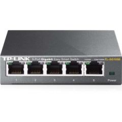 TL-SG105E TP-Link 5-Port 10/100/1000Base-T Gigabit Ethernet Switch