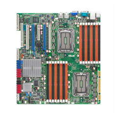 Z8NA-D6CMIO Asus Intel 5500 ICH10R Chipset Xeon X5500 E5500 L5500 Series Processors Dual Socket LGA1366 ATX Motherboard