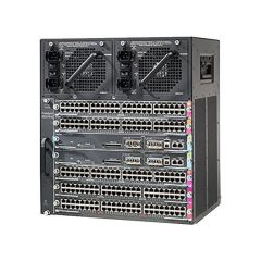 C1-C4507RE+96V+ Cisco Catalyst 4507RE+96V+ 96-Ports 96 x 10/100/1000 (PoE) + 2 x Gigabit SFP + 2 x combo SFP/SFP+ Layer 2 Managed Rack-mountable Network Switch