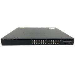 Cisco Catalyst 3650-24PDM 24-Ports 24 x 10/100/1000 (PoE+) + 2 x 10 Gigabit SFP+ Layer 2 Managed Rack-mountable 1U Network Switch