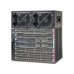 Cisco Catalyst 4507RE+96V+ 96-Ports 96 x 10/100/1000 (PoE) + 2 x Gigabit SFP + 2 x combo SFP/SFP+ Layer 2 Managed Rack-mountable Switch Chassis