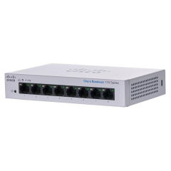 CBS110-8T-D Cisco Business 110 8-Ports 8 x 10/100/1000 Layer 2 Unmanaged Rack-Mountable Network Switch