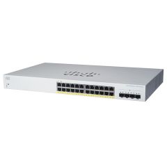 CBS220-24P-4X-CN Cisco Business 220 24-Ports 24 x 10/100/1000 + 10 Gigabit SFP+ PoE+ Layer 2 Managed Rack-Mountable Network Switch