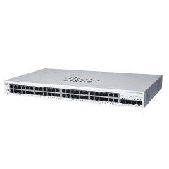 CBS220-48P-4X-NA-RF Cisco Business 220 48-Ports 48 x 10/100/1000 + 4 x 10 Gigabit SFP+ Uplink PoE+ Layer 2 Managed Rack-Mountable Network Switch