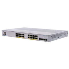 CBS350-24FP-4G-EU Cisco Business 350 24-Ports 24 x 10/100/1000 + 4 x Gigabit SFP PoE+ Layer 3 Managed Rack-Mountable Network Switch