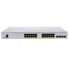 CBS350-24FP-4X Cisco Business 350 24-Ports 24 x 10/100/1000 + 4 x 10 Gigabit SFP+ PoE+ Layer 2 Managed Rack-Mountable Network Switch