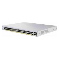 CBS350-48FP-4X-CN Cisco Business 350 48-Ports 48 x 10/100/1000 + 4 x 10 Gigabit SFP+ PoE+ Layer 3 Managed Rack-Mountable Network Switch