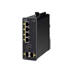 IE-1000-4P2S-LM Cisco Industrial Ethernet 1000-4P2S-LM 6-Ports 4 x 10/100/1000 (PoE+) + 2 x 1000Base-X SFP Managed Din Rail Mountable Network Switch