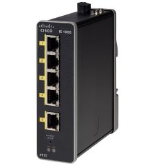 Cisco Industrial Ethernet 1000-4T1T-LM 5-Ports Managed Din Rail Mountable Network Switch