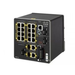 IE-2000-16PTC-G-NX Cisco Industrial Ethernet 2000-16PTC-G-NX 18-Ports 2 SFP Layer 2 Managed Rail-mountable Network Switch