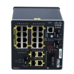 IE-2000-16TC-B= Cisco Industrial Ethernet 2000-16TC-B 20-Ports Layer 3 Managed DIN Rail-Mountable Network Switch