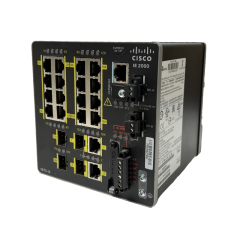 Cisco Industrial Ethernet 2000-16TC-G-L 20-Ports SFP Managed Din Rail Mountable Network Switch