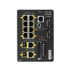 Cisco Industrial Ethernet 2000-8TC-B 10-Ports 8 x 10/100 + 2 x combo SFP Managed Din Rail Mountable Network Switch