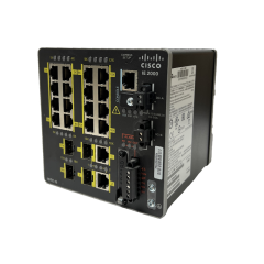 Cisco Industrial Ethernet 2000U-16TC-G 16-Ports Layer 2 Managed Din Rail Mountable Network Switch