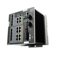 IE-4000-4GS8GP4G-E Cisco Industrial Ethernet 4000-4GS8GP4G-E 12-Ports Layer 3 Managed Rail-mountable Network Switch