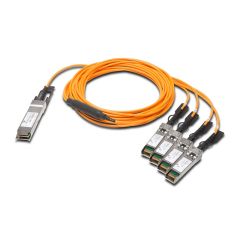 JNP-QSFP-AOCBO-10M Juniper 10m QSFP+ To SFP+ 40GE To 4X10GE Active Optical Cable