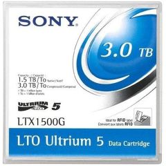 LTX1500G Sony LTO Ultrium 5 Data Cartridge - LTO Ultrium LTO-5 - 1.5TB (Native) / 3TB (Compressed)
