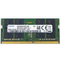 M471A4G43AB1-CWE Samsung 32GB non-ECC Unbuffered DDR4-3200MHz PC4-25600 CL22 1.2V Dual Rank 260-Pin SODIMM Memory Module