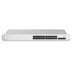 Cisco Meraki MS225-24 24-Ports Layer 2 Cloud-Managed Rack-mountable 1U Network Switch