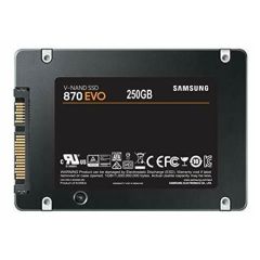 MZ-77E250B Samsung 870 EVO 256GB 2.5-inch Solid State Drive (SSD) SATA 6Gbps 512MB Cache