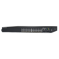 Dell PowerSwitch N3224P-ON 24-Ports 4 x 10Gb SFP+ 2 x 100Gb QSFP28 Layer 3 Managed Rack-mountable 1U Network Switch