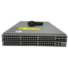 N9K-C93120TX Cisco Nexus 93120TX 96-Ports 96 x 10GBase-T + 6 x 40 Gigabit QSFP+ Layer 3 Managed Rack-mountable 2U Network Switch