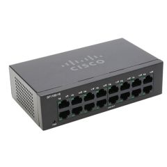 SF110D-16-NA Cisco Small Business SF110D-16 16-Ports Unmanaged Wall-mountable Network Switch