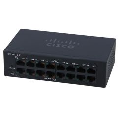 SF110D-16HP-NA Cisco SF110D-16HP 16-Ports 8 x 10/100 (PoE) Unmanaged Wall-mountable Network Switch