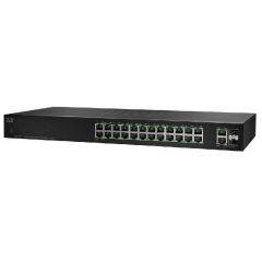 Cisco Small Business SF112-24 24-Ports SFP Unmanaged Rack-mountable Network Switch
