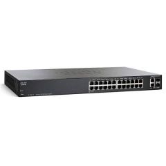 SF200-24FP-K9 Cisco SF200-24FP 24-Ports Managed Rack-mountable 1U Network Switch