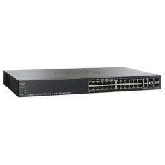 SF500-24-K9-NA-RF Cisco Small Business SF500-24 24-Ports 4xGbE SFP Managed Fast Ethernet Switch