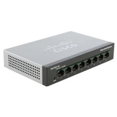 SG100D-08-K9 Cisco Small Business 100 8-Ports 10/100/1000Base-TX Layer 3 Unmanaged Wall-Mountable Network Switch