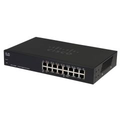 SG110-16HP Cisco Small Business SG110-16HP 16-Ports PoE Unmanaged Rack-mountable Network Switch