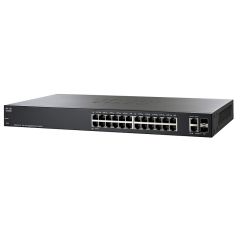 SG220-26-K9 Cisco Small Business SG220-26 26-Ports 24 x 10/100/1000 + 2 x combo Gigabit SFP Managed Rack-mountable 1U Smart Switch