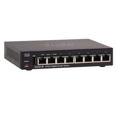 SG250-08 Cisco Small Business SG250-08 8-Ports Smart Layer 3 Rack-mountable 1U Network Switch