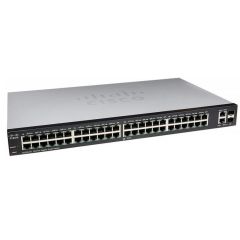 SG250-50-K9-NA-RF Cisco Small Business SG250-50 50-Ports 48 x 10/100/1000 + 2 x combo Gigabit SFP Layer 2 Managed Rack-mountable Network Switch