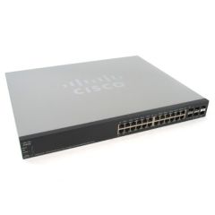 SG500X-24P Cisco Small Business SG500X-24P 24-Ports PoE 10Gb Layer 3 Managed Gigabit Ethernet Switch