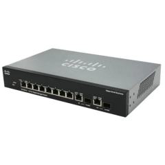 SRW2008-K9 Cisco Small Business SG300-10 10-Ports Managed Gigabit Switch