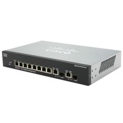 SRW2008 Linksys 8-Ports 10/ 100/ 1000Mbps Ethernet Switch with WebView and 2 Shared MiniGbic Slots
